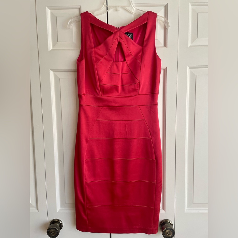 Jax Vibrant Red Midi Dress